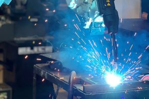 soldagem industrial robótica