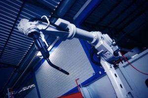 Robo Panasonic de corte e solda